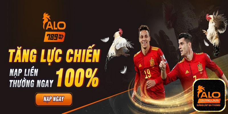 Chương trình khuyến mãi Alo789 - Cơ hội nhận thưởng hấp dẫn 3 Alo789 sẽ trao tặng người chơi 100% giá trị nạp tiền lần đầu